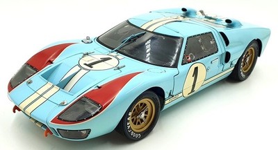 Exoto 1/10 Scale Diecast 10011 - Ford GT40 MKII 1966 #1 K.Miles
