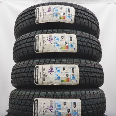165 80 13 4x BARUM 165/80 R13  83T Polaris 3 Winterreifen 2016 Ungebraucht