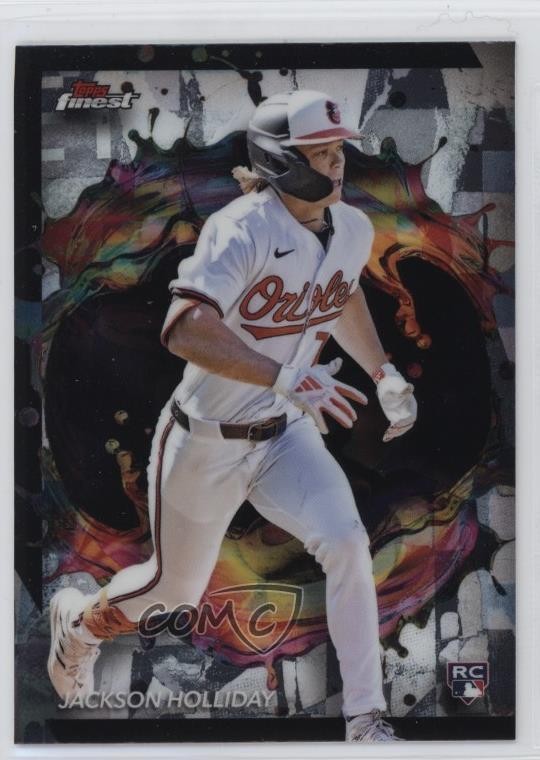 2024 Topps Finest Rare Jackson Holliday #240 Rookie RC