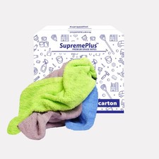 Premium Bulk Terry Towel Shop Rags - Multi Color Assorted Cleaning Wipes - Boxes