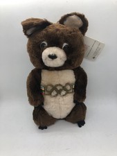 Moscow Olympics Misha plush Dakin 10 inches teddy bear