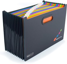 Rapesco 1552 SupaFile Plus 13-Part Desktop Expanding File Organiser Oversized t
