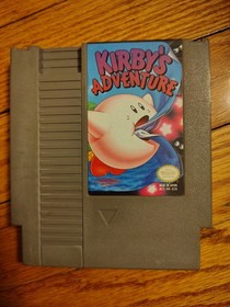Lot Of 5 NES Games Kirby Commando Pro Wrestling & More Authentic Tested Clean