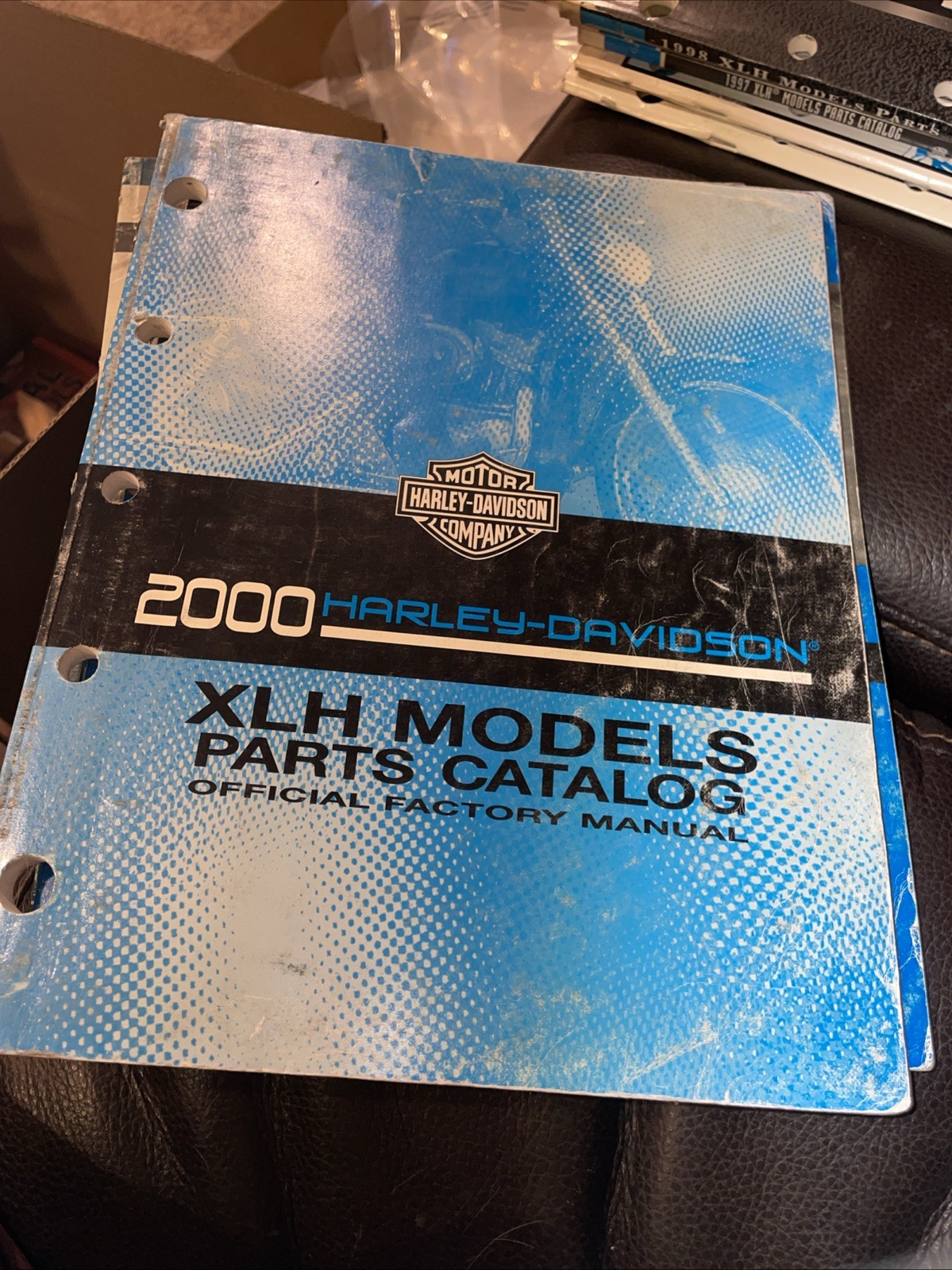 25 BULK Vintage Harley Davidson Manual Parts Catalogs 1991-2019