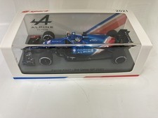 Spark 1/43 Alpine A521 F1 Qatar GP2021 F. Alonso 3rd place with board (Spark)