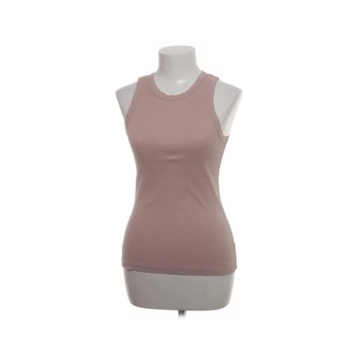 Organic Basics, Tank­top, Größe: S, Beige, Einfarbig, Rippenstrick, Damen #0FO