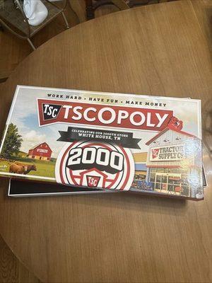 #ad Tractor Supply Monopoly 2000th Tractor Supply Store New But Opened Box $19.99