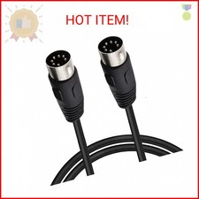 Din 7 Pin Male to Male Professional Premium Controller Interface Cable