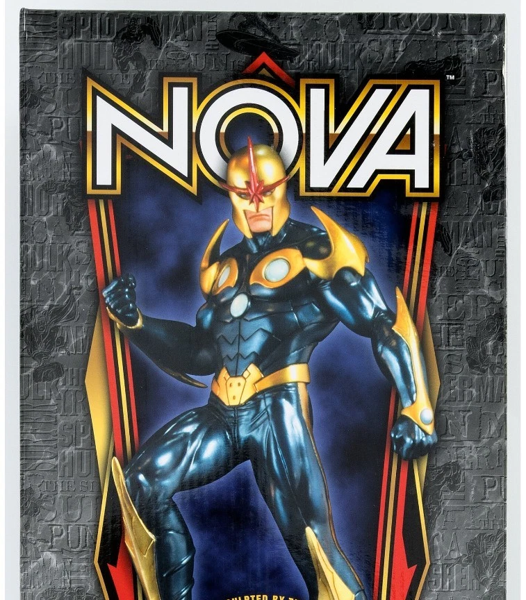 NUEVO/SELLADO Bowen Designs Nova Moderno Marvel Estatua Pintada Tamaño Completo 713/800 Foto 4 de 4