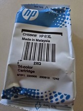 HP 61XL CH564W TRI-COLOR INK CARTRIDGE GENUINE NEW OPEN BOX FREE SHIP