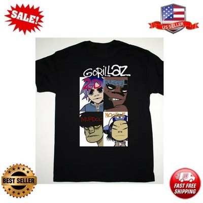 Gorillaz band T-shirt    S-5XL