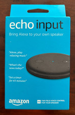 New Sealed Box Echo Input Speaker