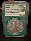 U.S. Mint 2015 American Silver Eagle $1 1 oz .999 Silver NGC MS69 4512527-056