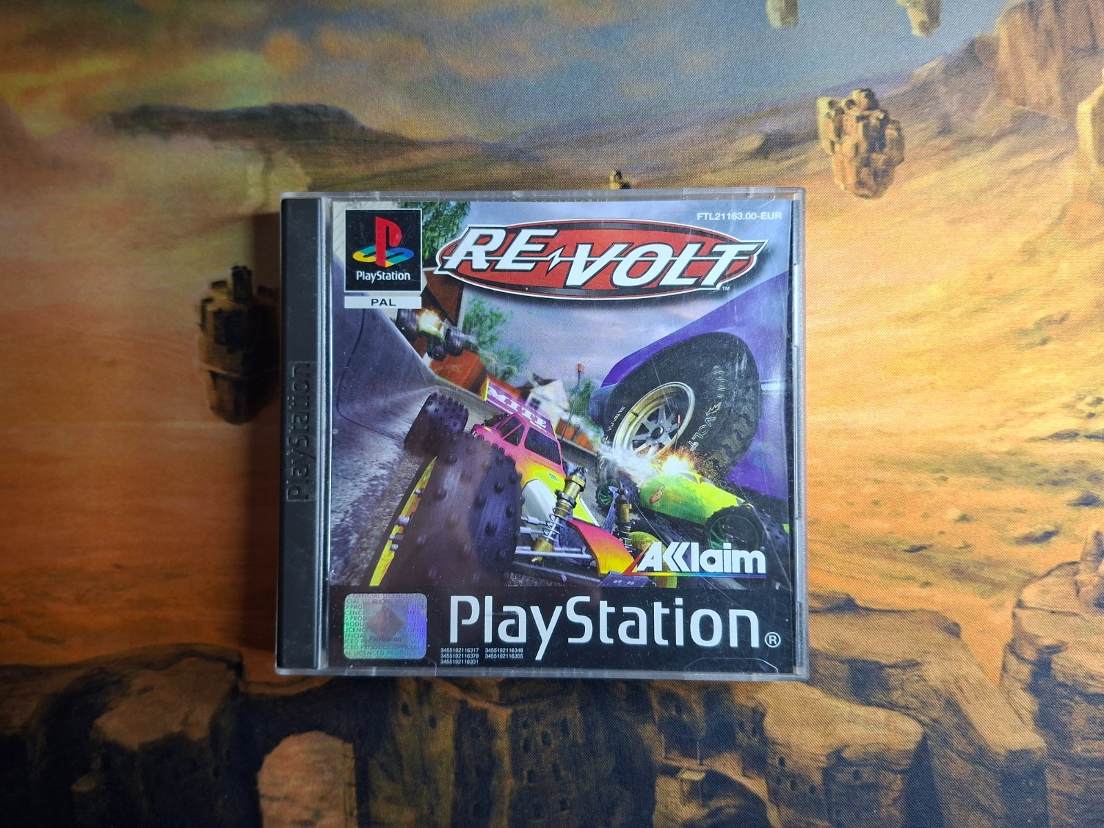 Re-Volt – PS1 – Version PAL – Complet – Bon État