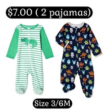 Baby Pajamas 2 Pieces , Size 3/6 Months