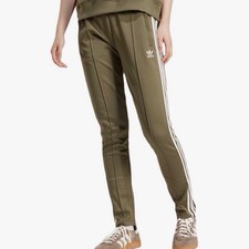 adidas green adicolor sst track pants XS Olive