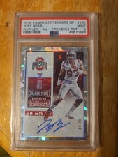 2016 Contenders Joey Bosa Draft Picks Cracked Ice Auto Rookie Card /23
