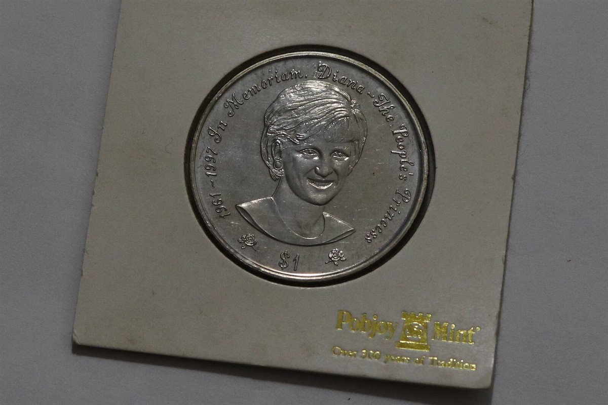 🧭 🇳🇺 NIUE 1 DOLLAR 1997 PRINCESS DIANA B70 CP2