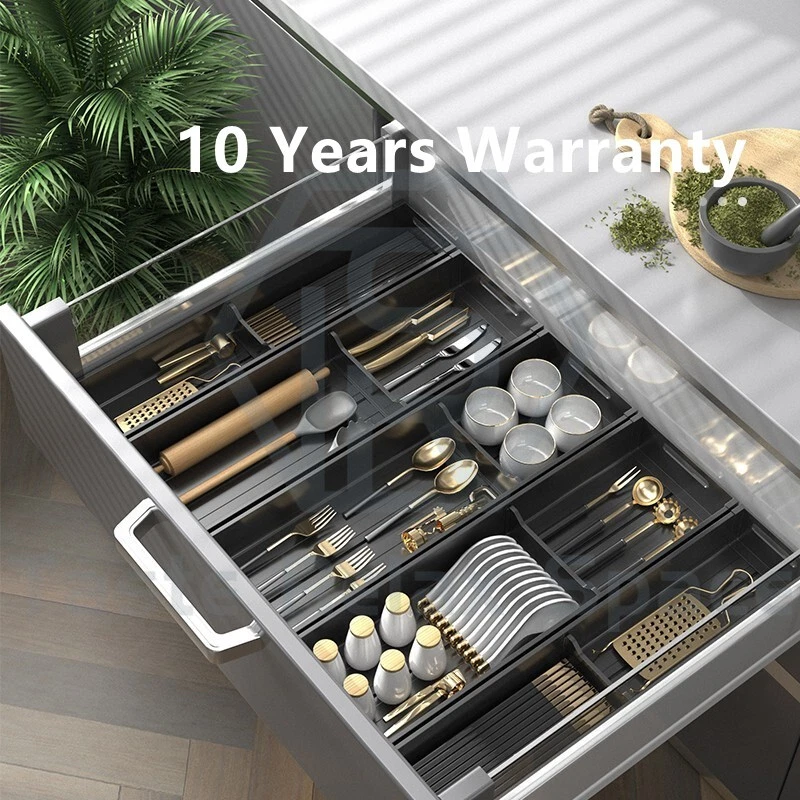 Kitchen Cabinet Drawer Cutlery Tray Utensil Organiser Insert Divider Storage
Opens in a new window o