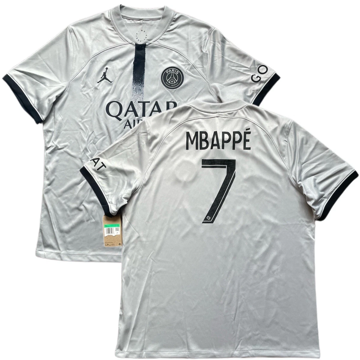 Paris Saint Germain Mbappe 7 Away UCL Shirt