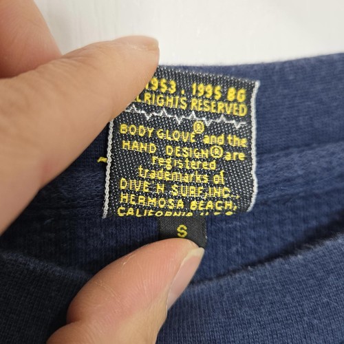 Camisa guante corporal vintage para hombre pequeña manga corta camiseta azul tejido gofre algodón - Imagen 6 de 10