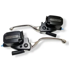 Harley Davidson OEM Set Front Master Cylinder Brake and Clutch + screw, Washers 