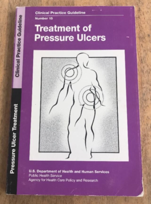 #ad #ad TREATMENT OF PRESSURE ULCERS CLINICAL PRACTICE GUIDELINE NUMBER 15 DEC 1994 $16.88