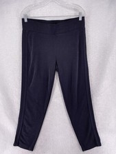 Athleta Serenity Black Slim Striaght Leg Modal Pant Women s Size Medium