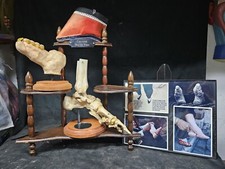 Chinese Bound Foot Museum display, SIDESHOW GAFF,FREAK,ODDITY,curio,deformed