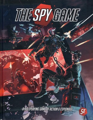 The Spy Game 5E RPG Hardcover by Modiphius Entertainment