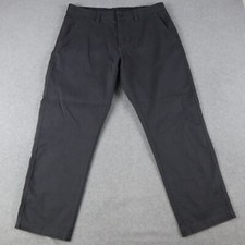 Weatherproof Pants Mens 38x30 Trail Utility Straight Stretch Canvas Gray NWT