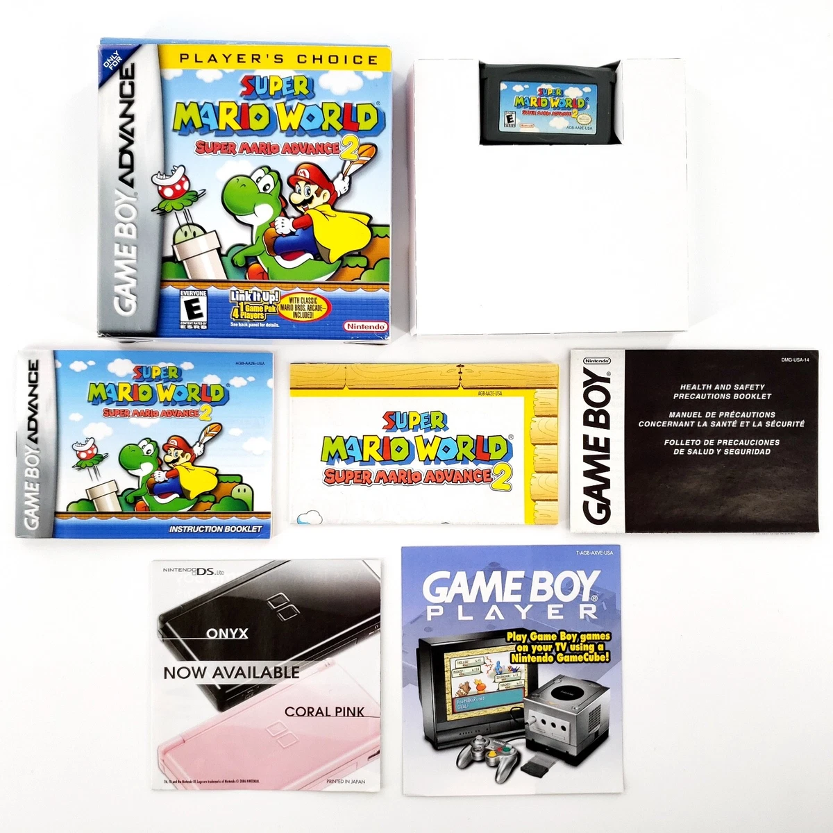 Super Mario World: Super Mario Advance 2, Game Boy Advance, Jogos