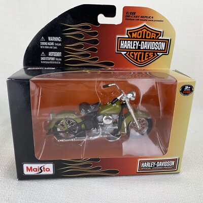Maisto Harley Davidson 1953 74FL Hydra Glide Motorcycle Die Cast 1:18 Series 29