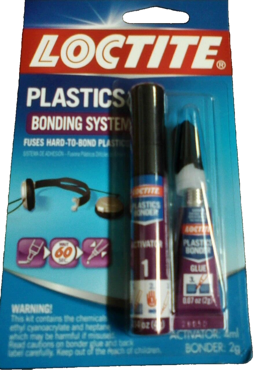 Loctite All Plastics Super Glue System – 4ml Tube – Quick Bond For Repairs