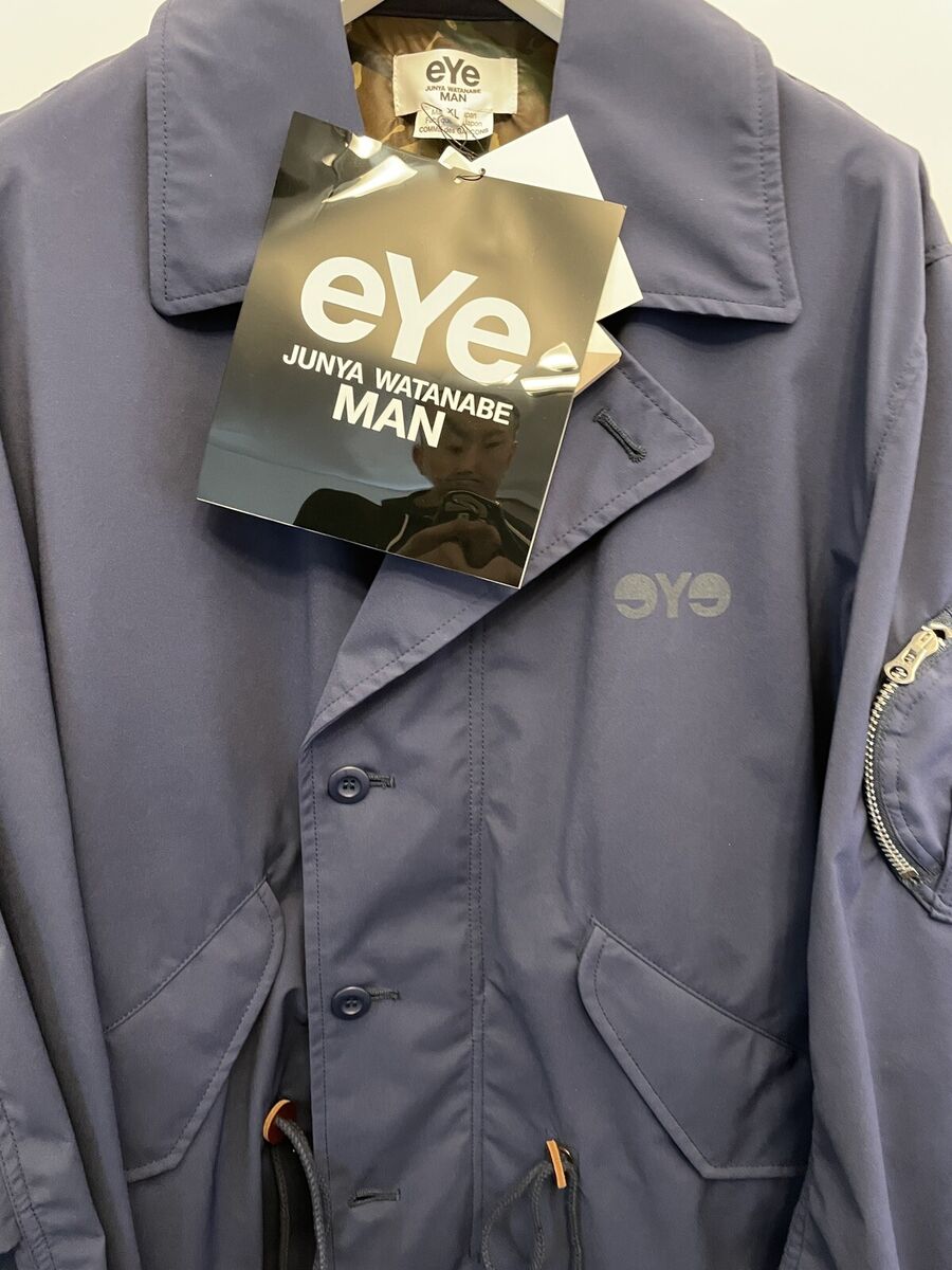 New Junya Watanabe MAN x eYe CDG GoreTex Coat Jacket Mens New Junya Watanabe MAN x eYe CDG GoreTex Coat Jacket Mens
