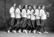 1912 Madeira School Girls' Basketball Team Vintage Old Photo 13