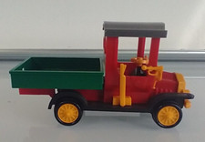 GNOMY 961 Friction Powered Vintage Toy Flat Bed Truck Made in Germany NWT