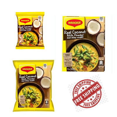 Real Coconut Milk Powder Maggi Ceylon Nestle Sri Quality Premium Shipping Free