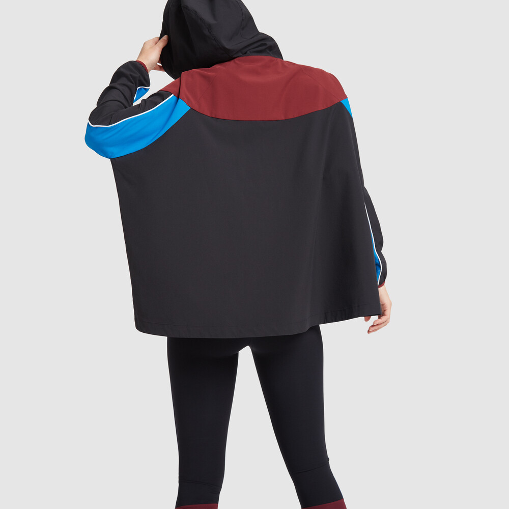 Veste Coupe-vent The Upside à Capuche Color Block - Couleur Ash - Neuve Avec étiquette Taille 198