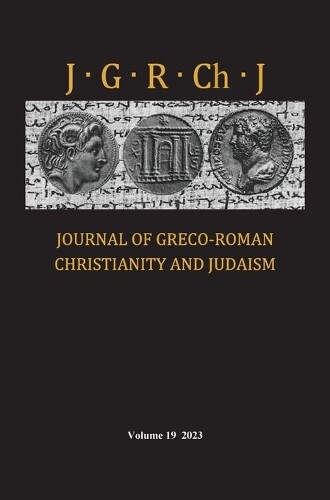 Matthew Brook O'Donnell Stan Journal of Greco-Roman Christia (Copertina rigida)