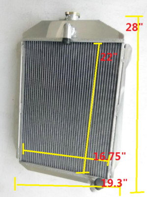 4 Row Aluminum Radiator FOR 1940-1941 CHEVY Chevrolet CAR 6 Cylinder 40 ...