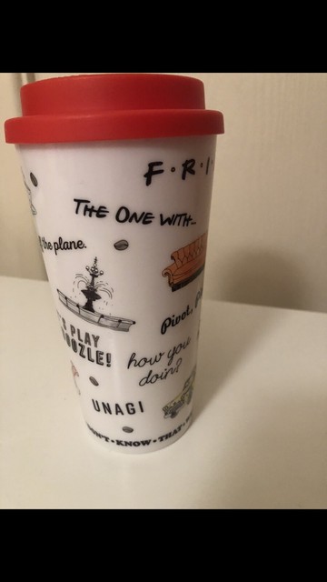 Friends Reusable Travel Mug Cup Coffee Tea Leak Spill Proof Insulated 450ml For Sale Online Ebay