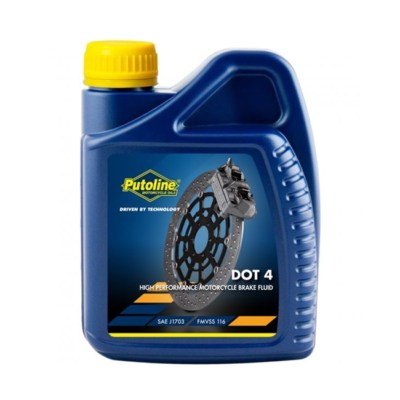 Putoline DOT 4 Performance Bremsflüssigkeit 500ml für Trials Bikes Motocross Enduro 