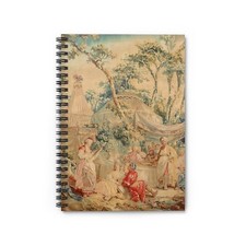 Countryside Feast Antique Image Spiral Notebook - Ruled Line for Creative Minds