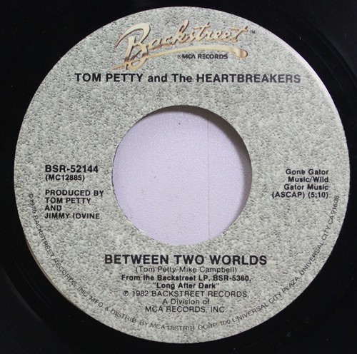 Rock 45 Tom Petty And The Heartbreakers - You Got Lucky / Between Two Worlds On - Picture 2 of 2