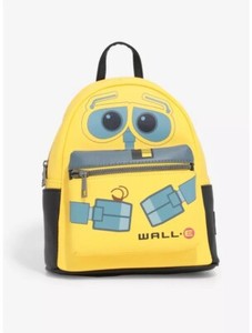 Loungefly Disney Pixar WALL-E Metallic Gold Mini Backpack Magnetic Arms NWT Loungefly Disney Pixar WALL-E Metallic WALL-E Figural Mini  main image 3