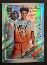 2021-2022 Topps Chrome OTE   Dominick Barlow  Aqua Logo  #47 Refractor