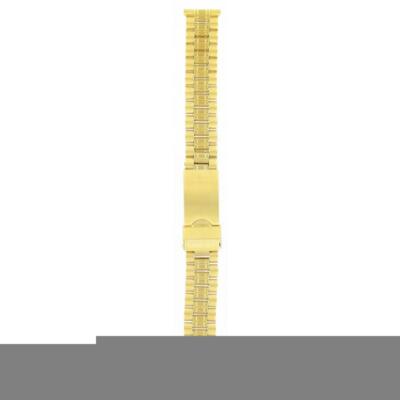 Hadley-Roma Ladies 16mm Gold-Tone Stainless Steel Watch band HR2131705 