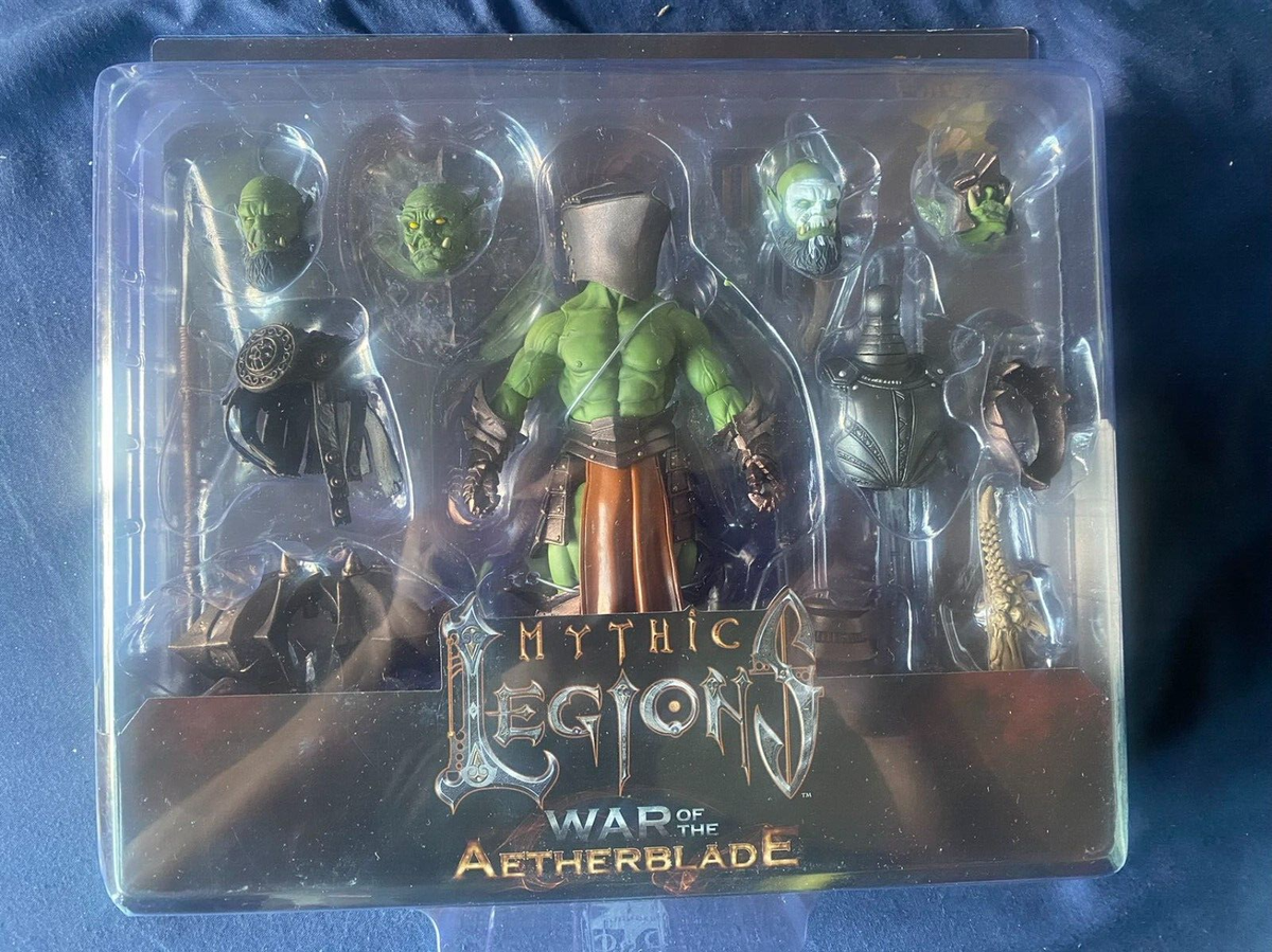 Mythic Legions Tactics War Aetherblade Male Orc Deluxe Legion 