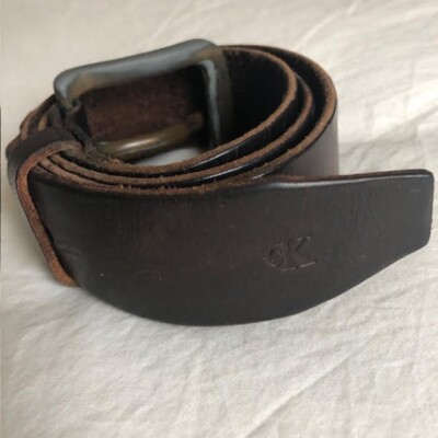 CK Leather Belt Size 26, 28, 30